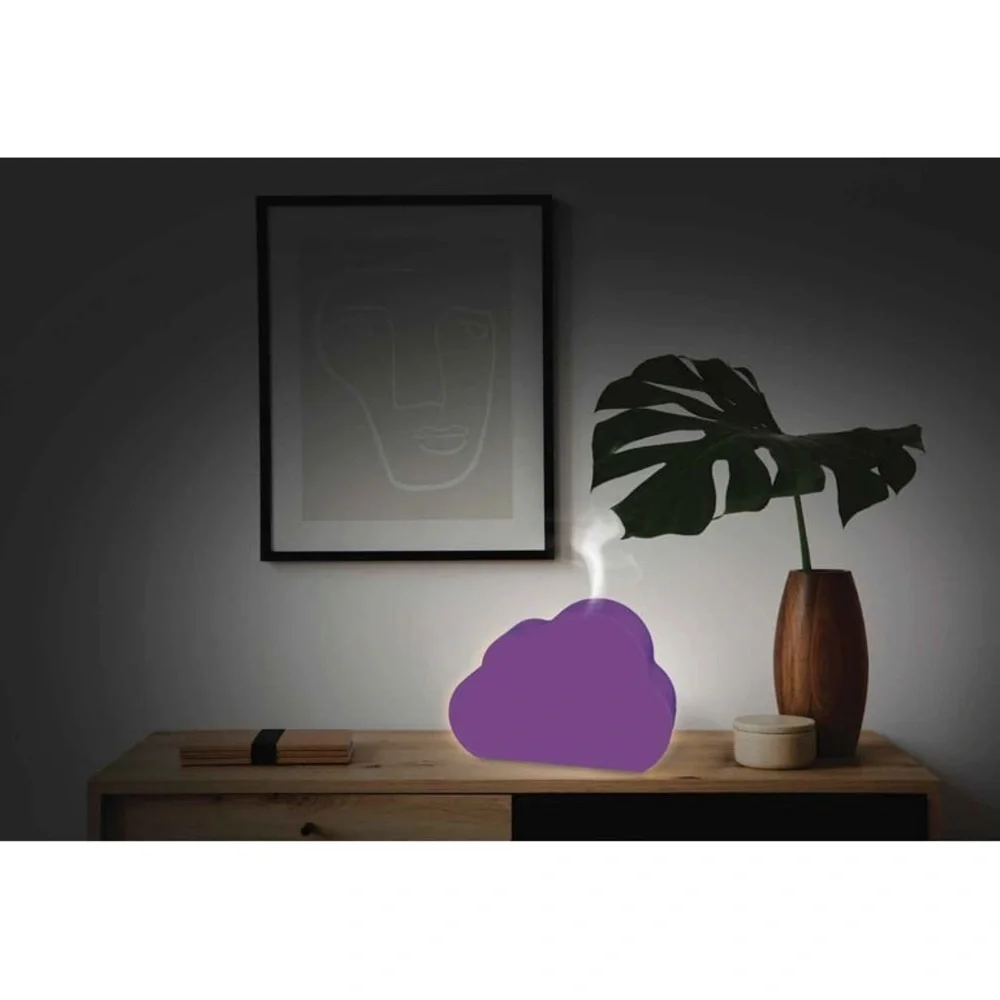 Mahli Iridescent Cloud Ultrasonic Diffuser with LED Mood Lights